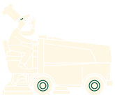 Chef driving cart